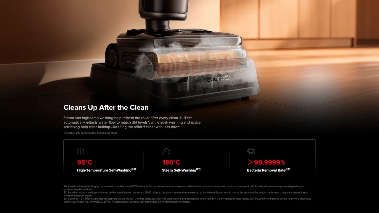Cleans Up After the Clean