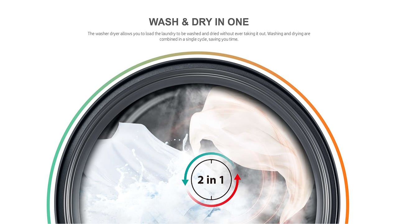 Wash & Dry in One