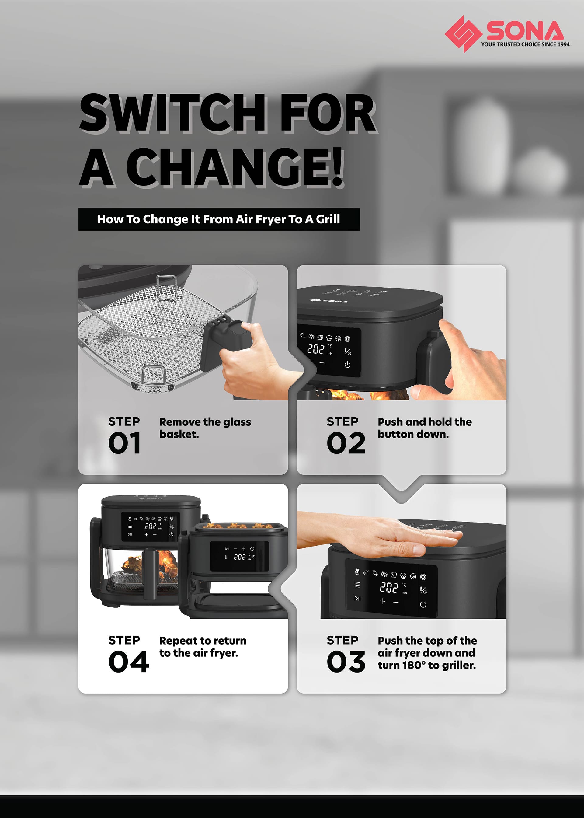 SWITCH FOR A CHANGE!