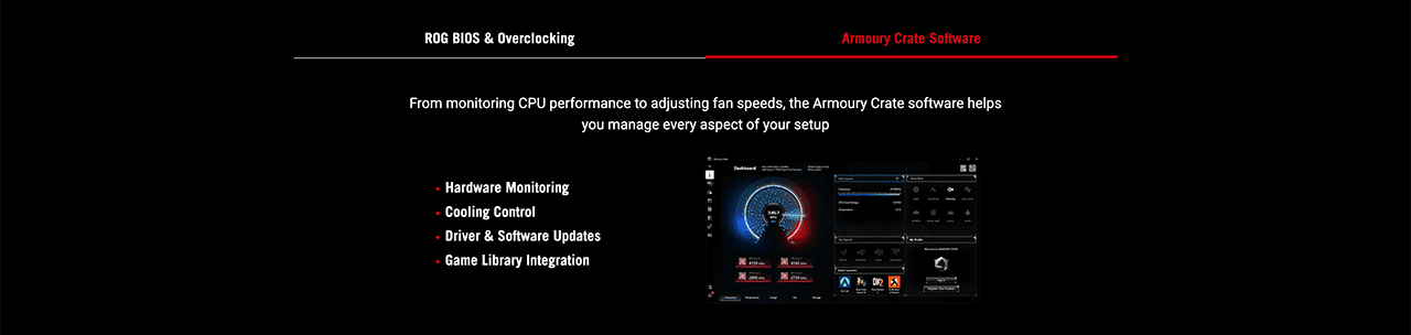 Armoury Crate Software