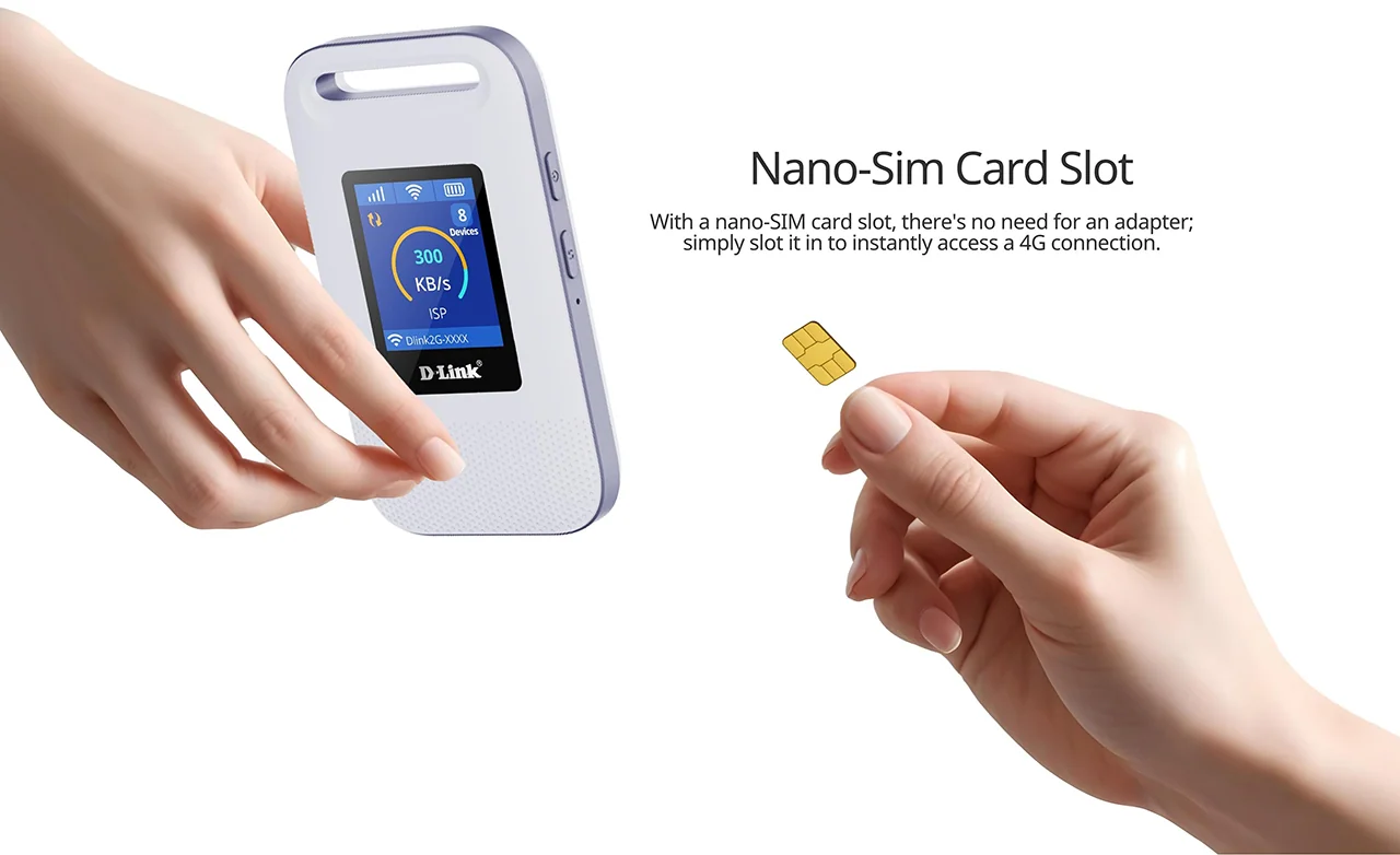 Nano-Sim Card Slot