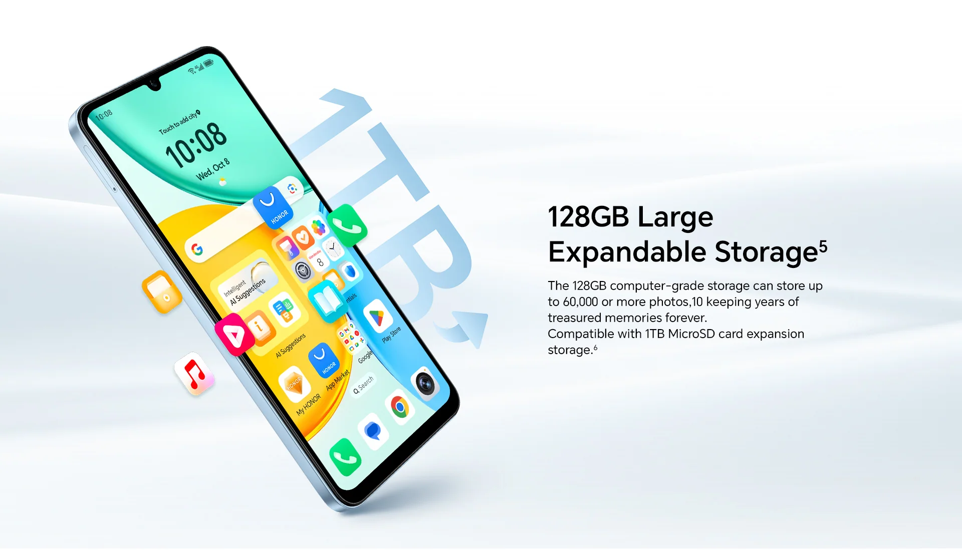 128GB Large Expandable Storages