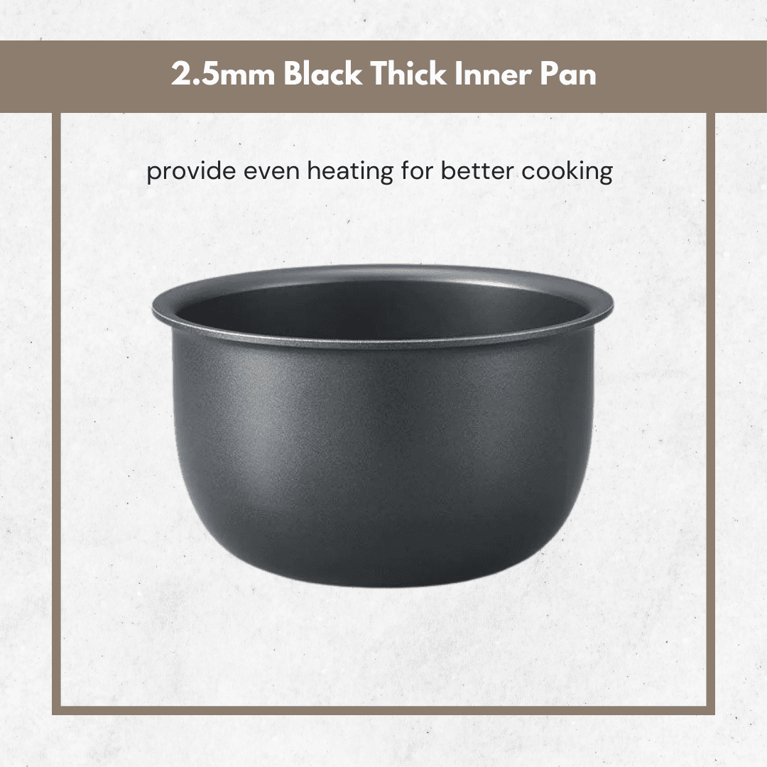 2.5mm Black Thick Inner Pan