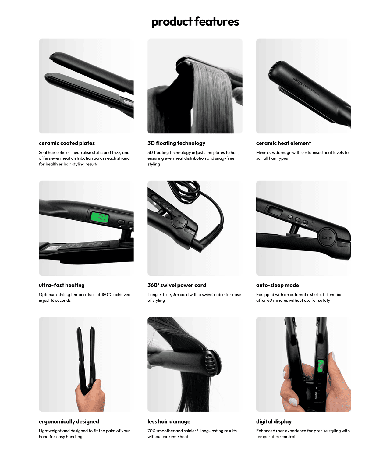 product features