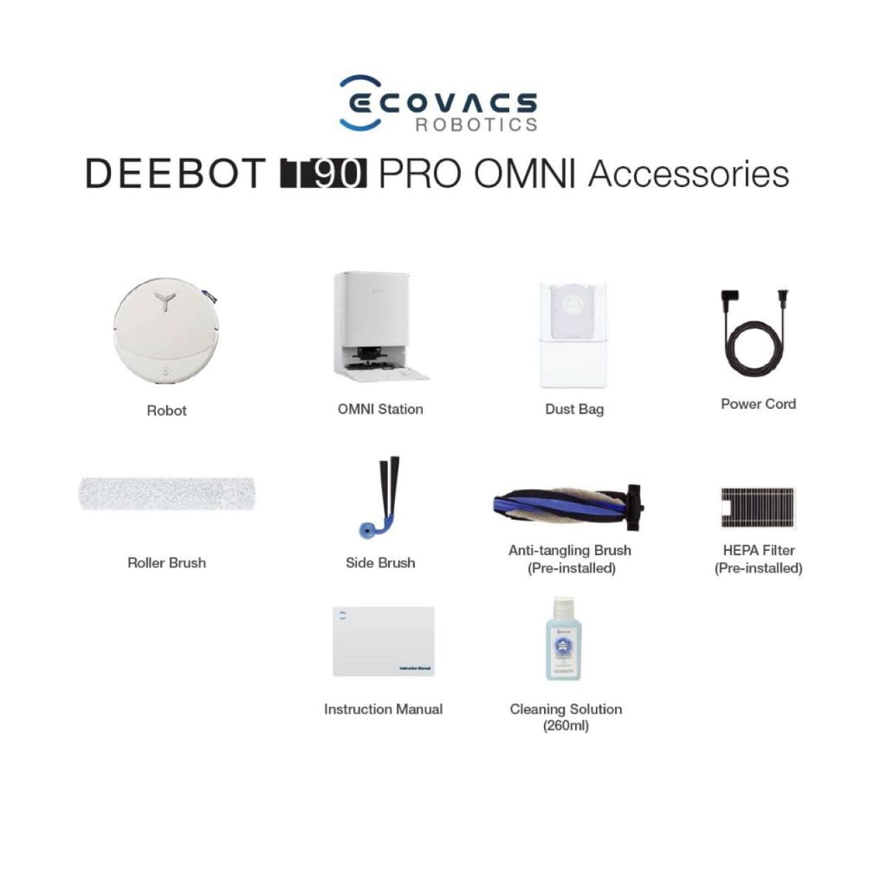 DEEBOT T90 PRO OMNI Accessories