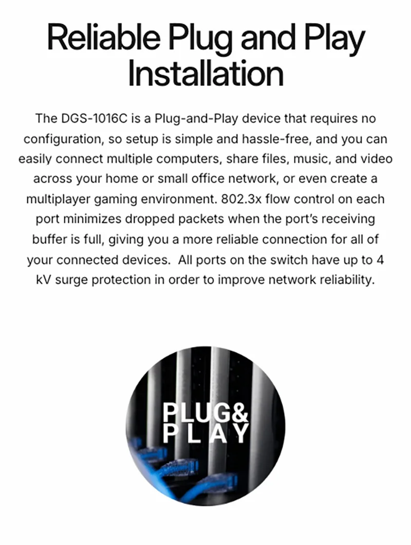Reliable Plug and Play Installation