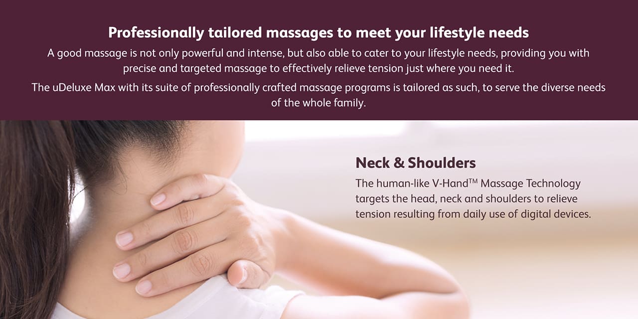 Professionally tailored massages to meet your lifestyle needs