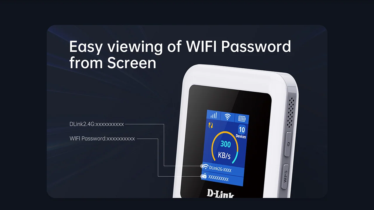 Easy viewing of WIFI Password from Screen