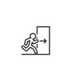 Panic exit system