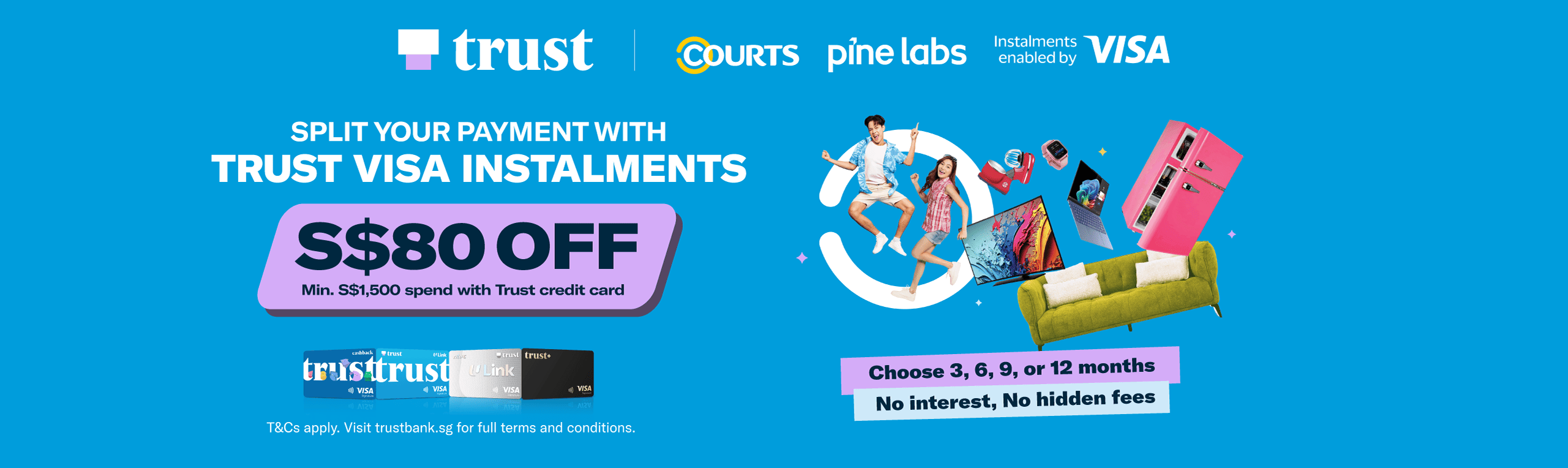 Trust Visa IPP Exclusive Promotion Desktop Banner