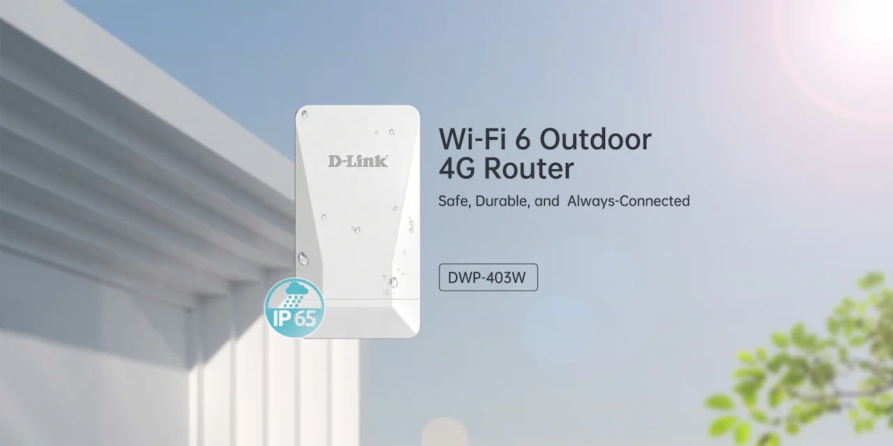 Wi-Fi 6 Outdoor 4G Router