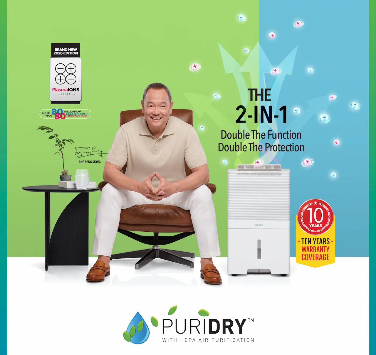 THE 2-IN-1 Double The Function Double The Protection