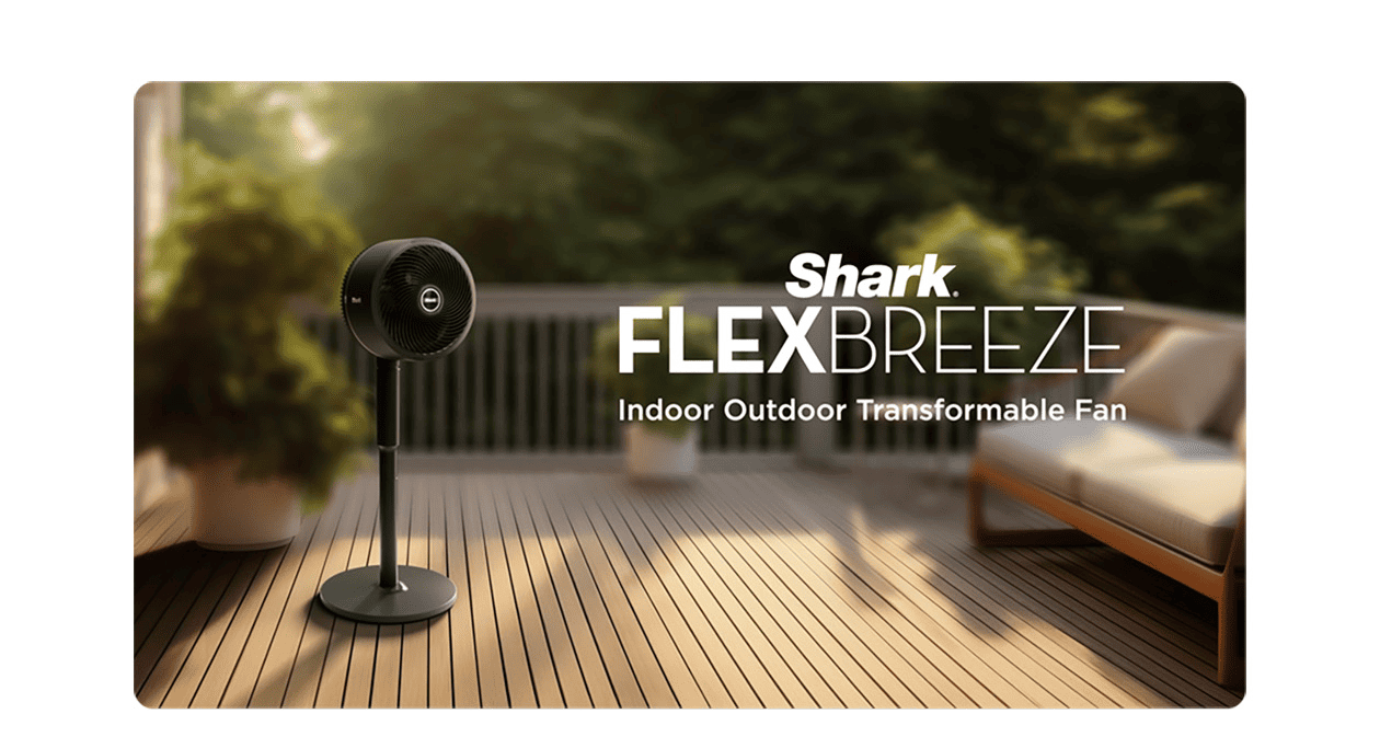 Shark. FLEXBREEZE Indoor Outdoor Transformable Fan