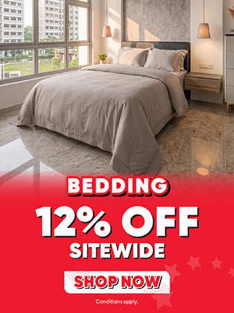 bedding 12% off